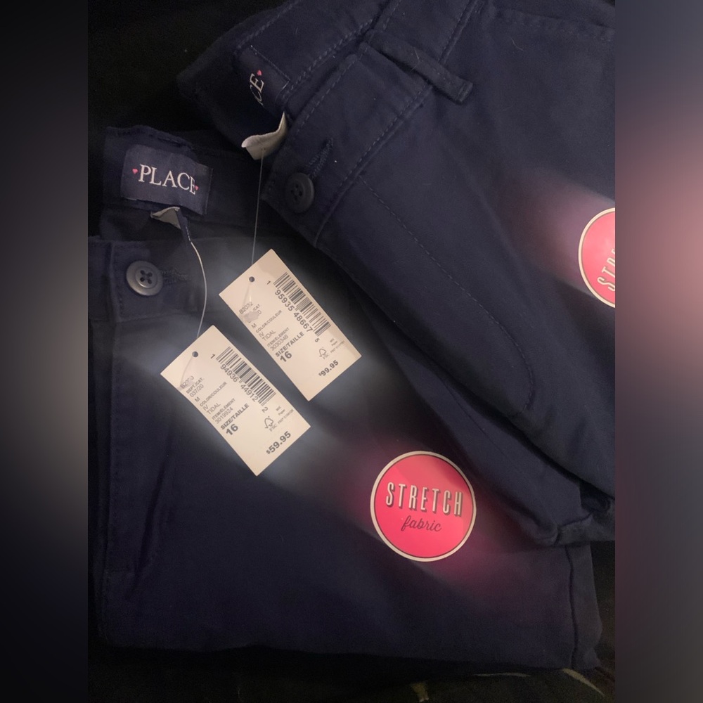 THE CHILDREN’S PLACE STRETCH FABRIC UNIFORM Pants